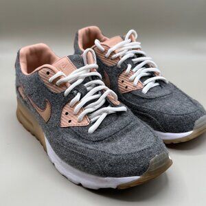 NIKE AIR MAX 90 ULTRA PREMIUM Women's Athletic Sneakers Cool Grey Color Sz 8